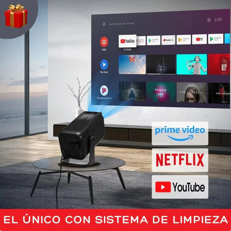 🎬 Proyector CineNova Pro Max 4K | Android 13 + WiFi 6 + Trípode — foto 3