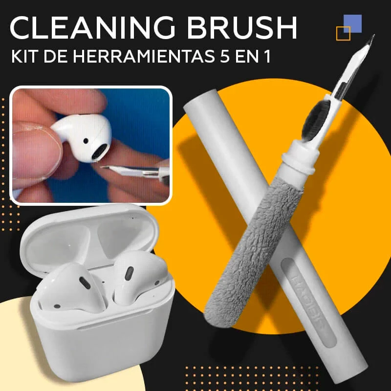 CleaningBrush Herramienta 3 en 1 Limpieza de Teclados y Audífonos — foto 1