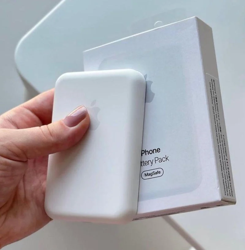 Battery Pack Magsafe  5,000 mAh - 10,000 mAh -  20,000 mAh + cable Tipo C-Lightning — foto 3