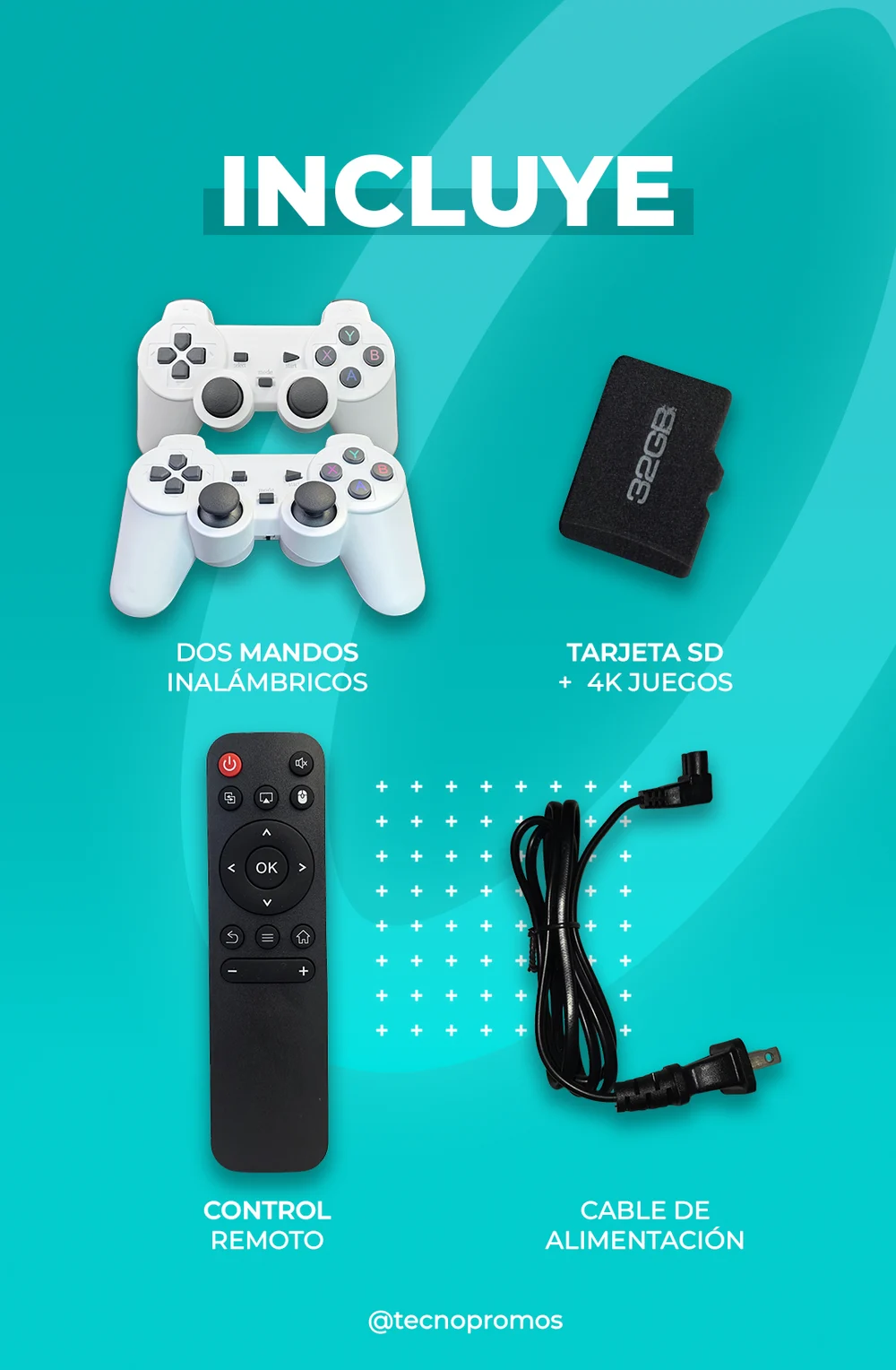 Proyector Smart 4K RetroPlay — 20,000 Juegos Incluidos — foto 5