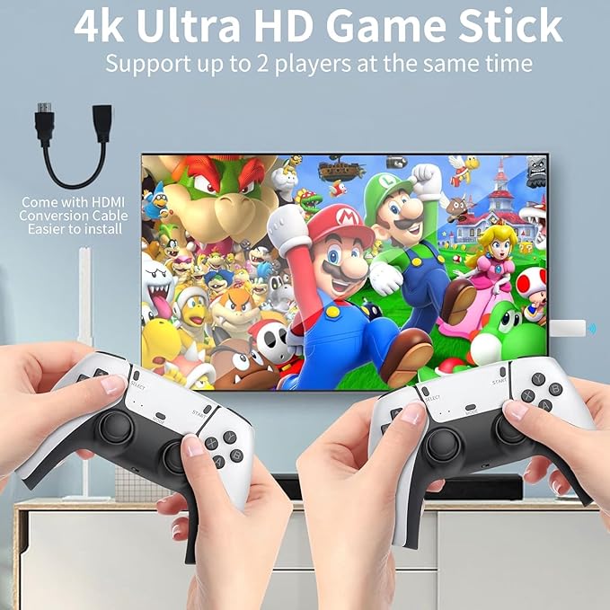 Gamestick Gamer Pro 2025 30000+ juegos 52 emuladores — foto 4